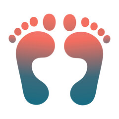 Footprint Illustration Guide for Healthy Living and Sustainable Footsteps
