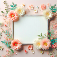 Mother's Day Floral Background