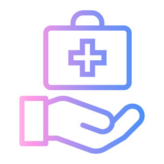 Obraz premium doctor Line Gradient Icon