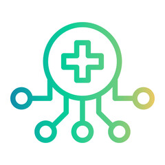 ai Line Gradient Icon