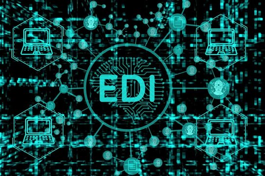 Wizja koncepcji cyfrowej elektronicznej wymiany danych EDI w przestrzeni wirtualnej