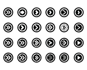 refresh icon set