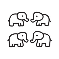 elephant vector illustration