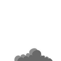 Cloudy Clouds Illustration