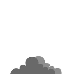 Cloudy Clouds Illustration