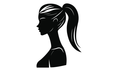 Silhouette of a Woman vector 