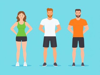 Fototapeta premium Infographic on how fitness prevents chronic diseases, health awareness