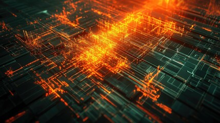 technology fiber electronic computer backgrounds communication circuit network digital board data optic industry internet big data business