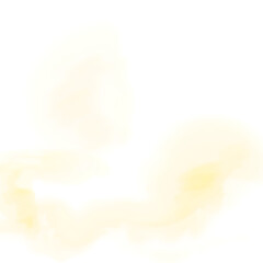 Creamy Pastel Yellow Watercolor Background