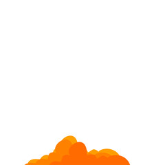 Illustration of Evening Clouds
