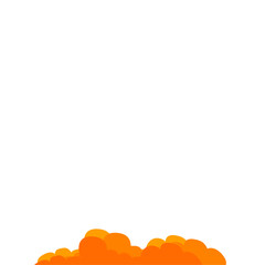 Illustration of Evening Clouds