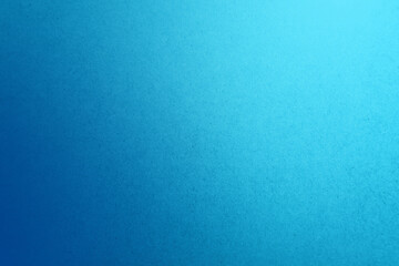 Neon bright dark blue gradation light blue paint on blank eco environmental friendly cardboard box...