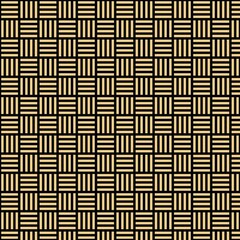 Japanese traditional seamless pattern in classic of black and gold. Graphic illustration design textured.