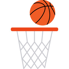 Basketball Shooting in Hoop