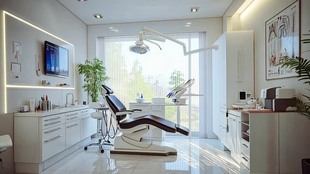 Modern Dental Clinic Interior Design: A Sterile and Serene Space