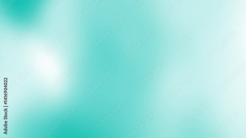 Poster a soft, blurred teal background creating a calming and serene atmosphere.