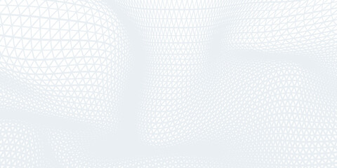 Abstract white and gray color, modern design stripes background with geometric round shape