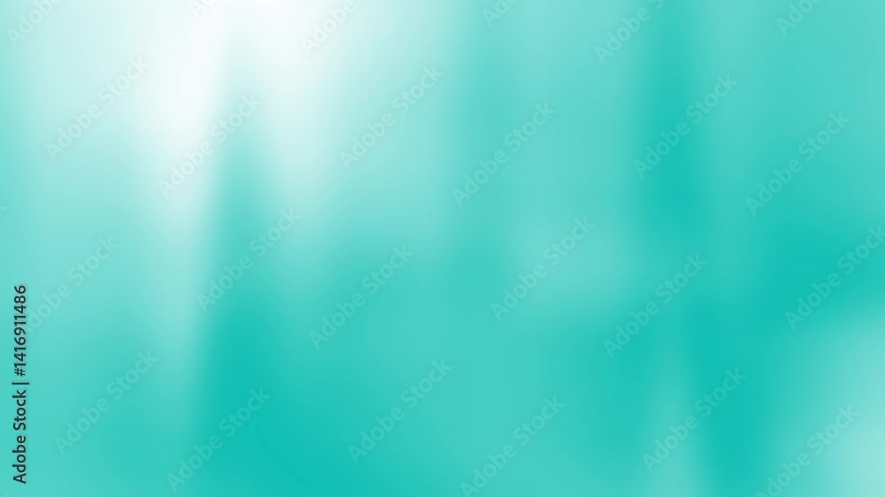 Aufkleber a smooth, aqua-colored abstract background with a soft gradient effect enhancing the overall aesthet