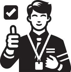 Boss approval vector