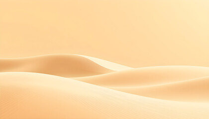 Abstract Golden Desert Dunes Background