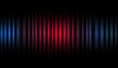 Abstract colorful lines in a dark background
