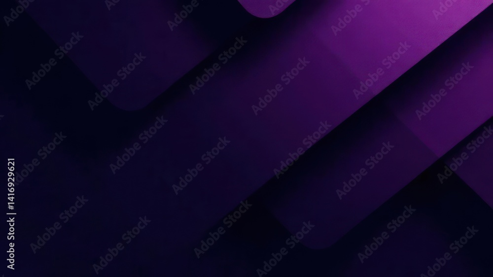 Poster abstract geometric design with overlapping purple rectangles and subtle shadow effects. modern aesth