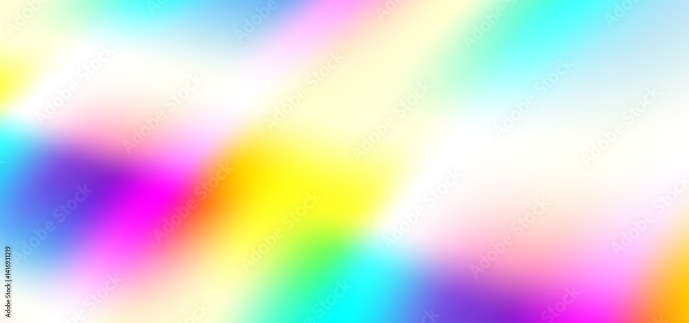 Poster Experience a Vibrant Abstract Colorful Background that features Smooth Gradients and Blurred Effects, perfect for all kinds of Creative Projects
