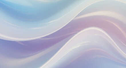 Abstract light blue flowing wave background