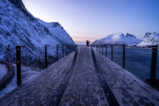 Belv&eacute;d&egrave;re de Bergsbotn, Norv&egrave;ge