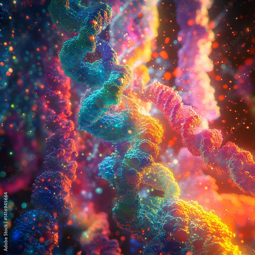 Poster visualize ai systems abstract digital realm psychedelic art surreal environment immersive viewpoint 