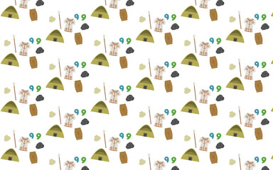 縄文時代の背景パターン