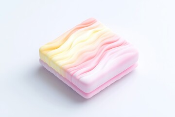 Colorful square confectionery