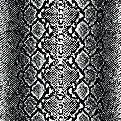 Monochrome Snake Skin Seamless Design