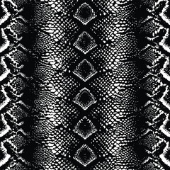 Minimalist Snake Skin Seamless Monochrome