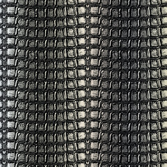 Black and White Crocodile Skin Seamless Pattern