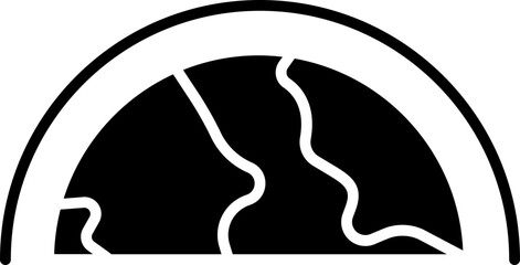 Ozone Vector Icon Stock Illustration for Eco-Friendly and Environmental Concepts