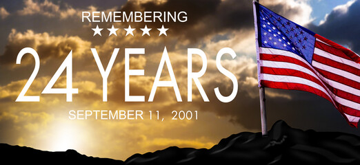 Patriot Day. September 11. 24 years of memory