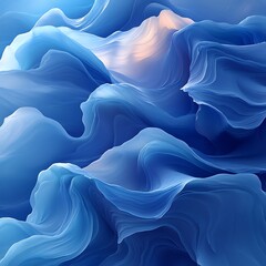 Obraz premium Deep sea blue abstract art high resolution HD Wallpaper