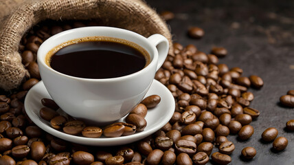 Obraz premium cup of coffee