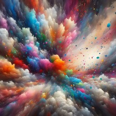 Chroma Storms of pure pigment