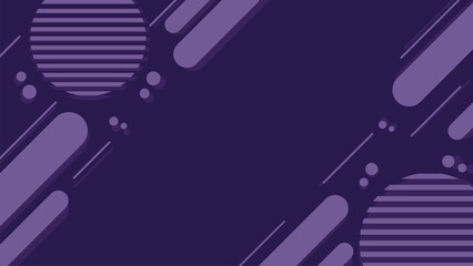 Fototapeta premium Colorful Flat Geometric Vector Background for background Slide