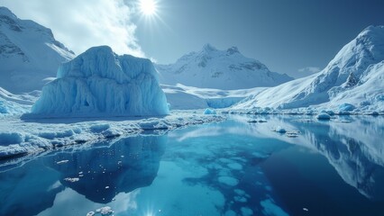 Glacier background image
