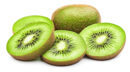 Fototapeta premium Fresh kiwi slices