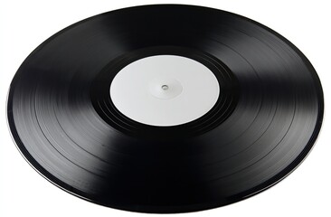 Obraz premium Vinyl Record: Exploring the Analog Music Experience with Grooves and Sound.