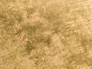 Fototapeta premium An old worn yellow wall. Yellow background with damage. Yellow texture.