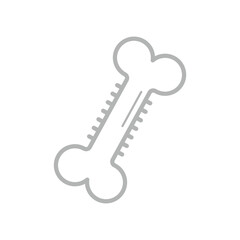 Bones logo icon illustration flat