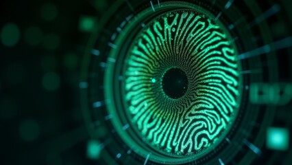 Technology Eye Screen