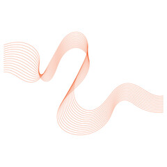 Simple Modern Abstract Wave Line