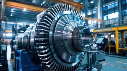 Industrial Turbine Engine Component