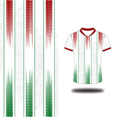 kit sport jersey abstract white pattern design